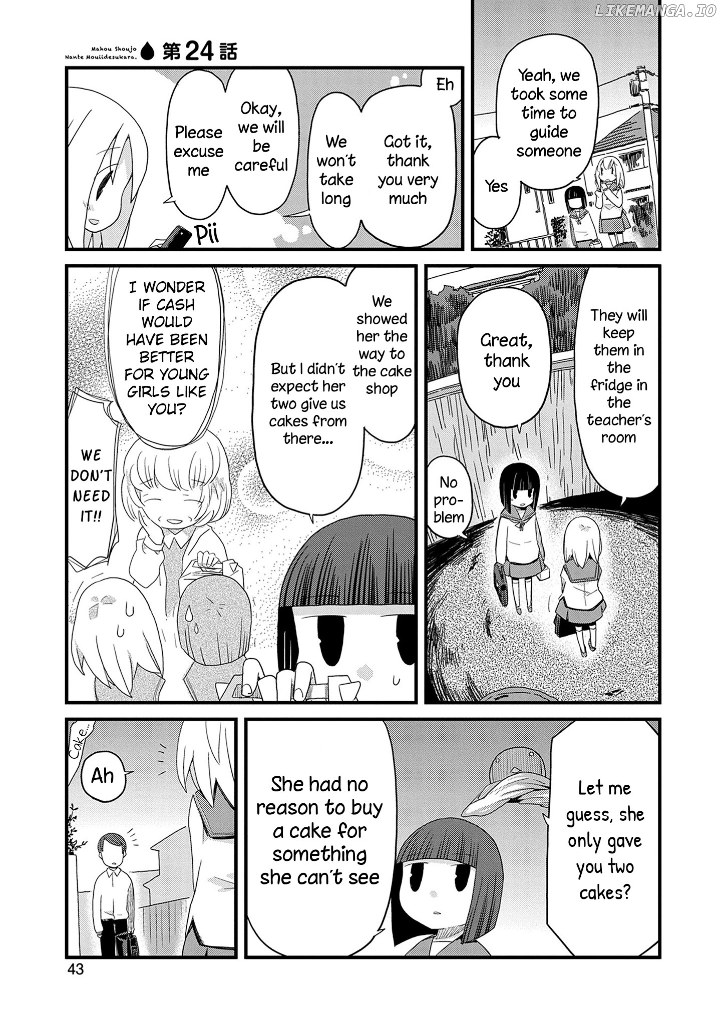 Mahou Shoujo Nante Mou Ii Desu Kara. chapter 24 - page 1