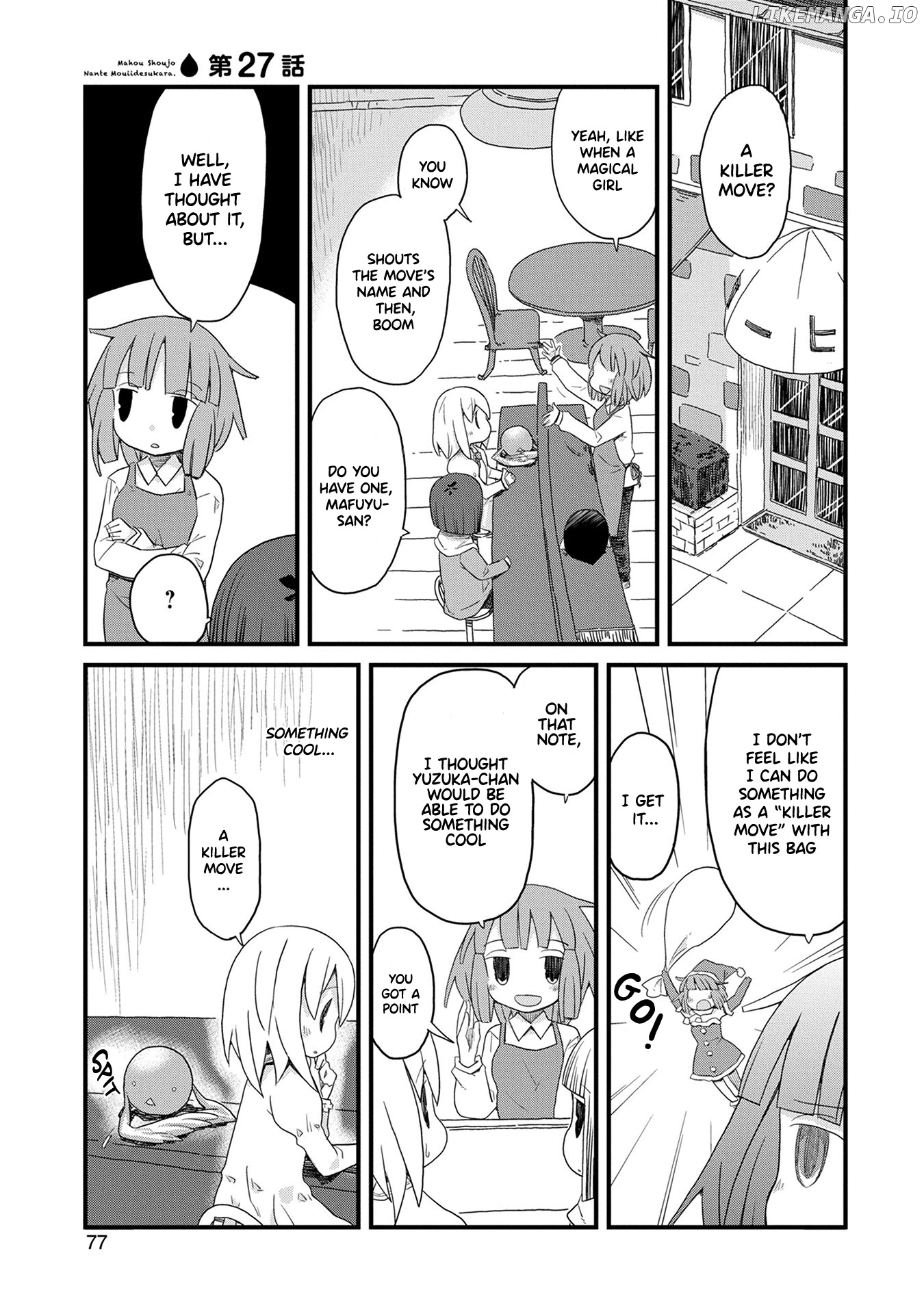 Mahou Shoujo Nante Mou Ii Desu Kara. chapter 27 - page 1