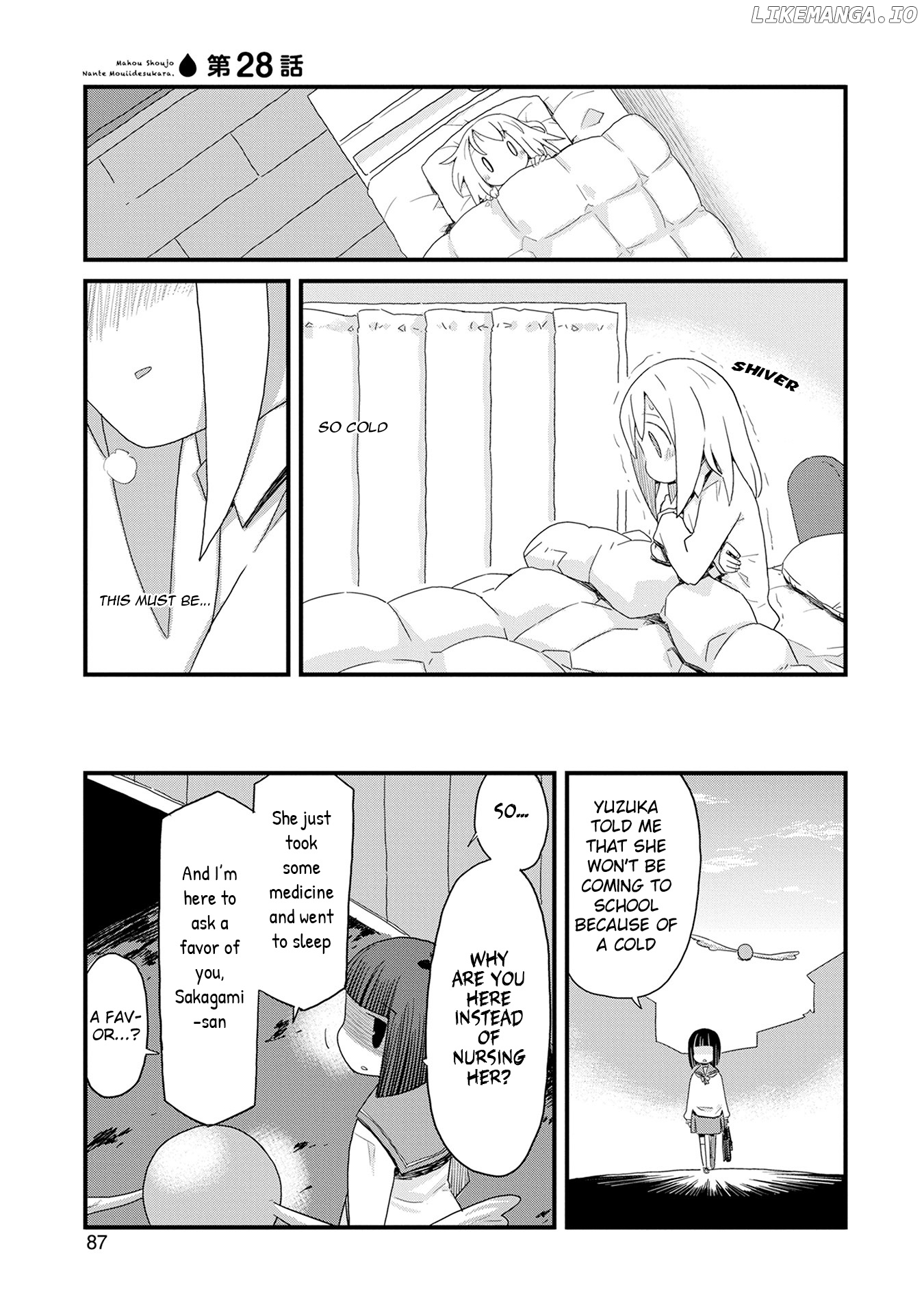 Mahou Shoujo Nante Mou Ii Desu Kara. chapter 28 - page 1