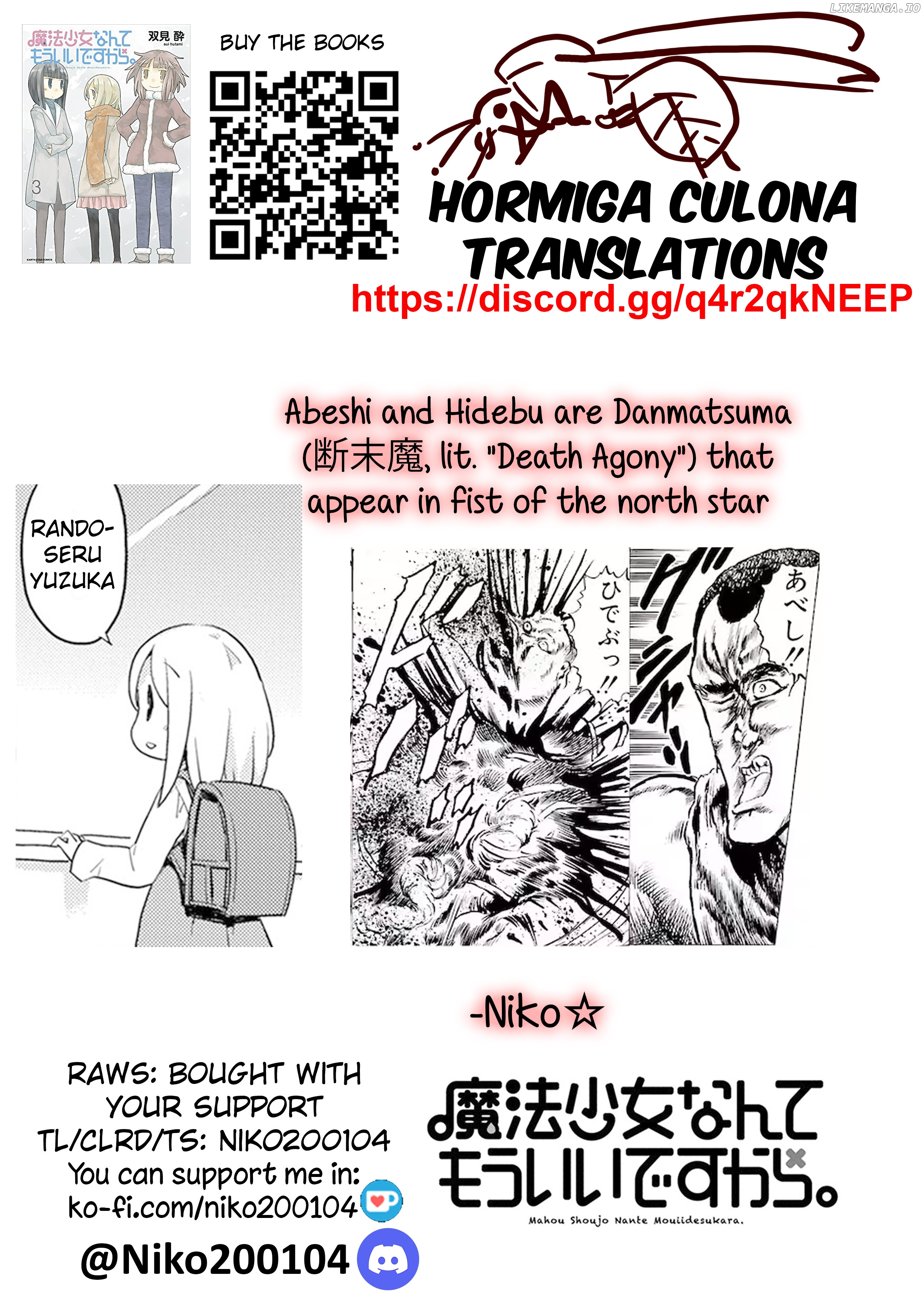 Mahou Shoujo Nante Mou Ii Desu Kara. chapter 35 - page 10