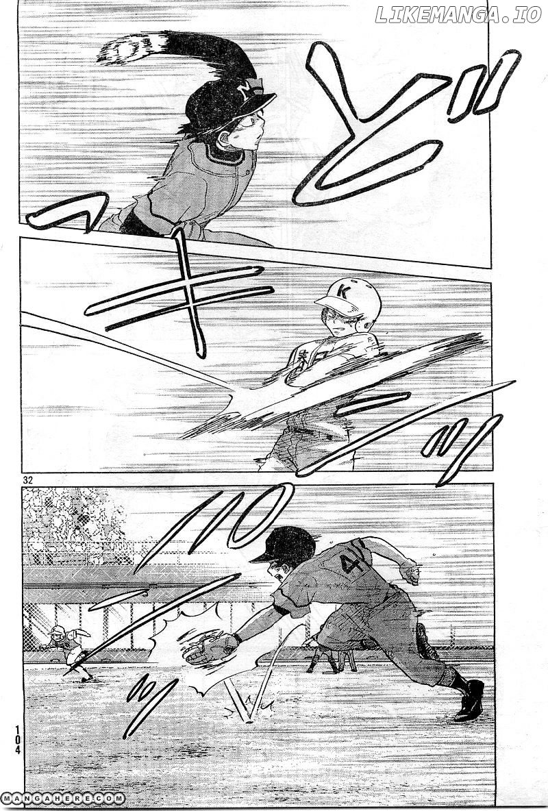 Ookiku Furikabutte Chapter 65 - page 33