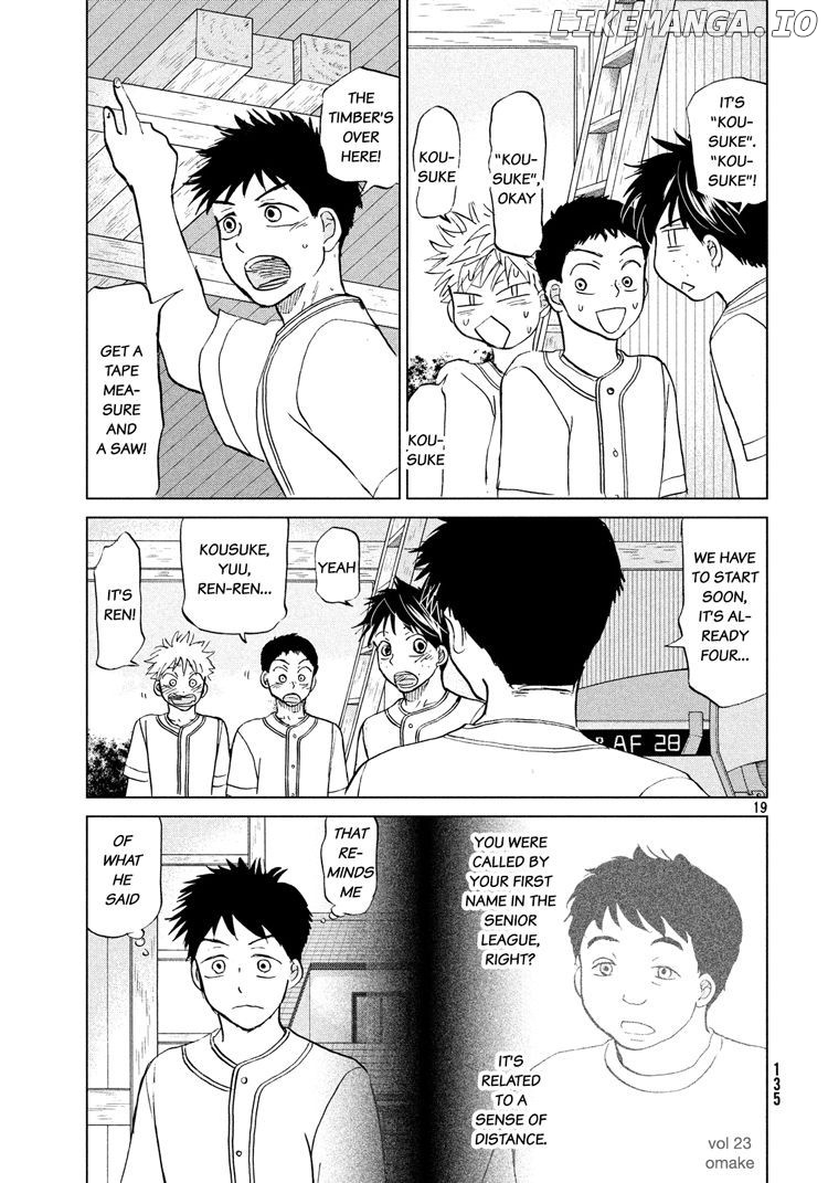 Ookiku Furikabutte Chapter 67.5 - page 20
