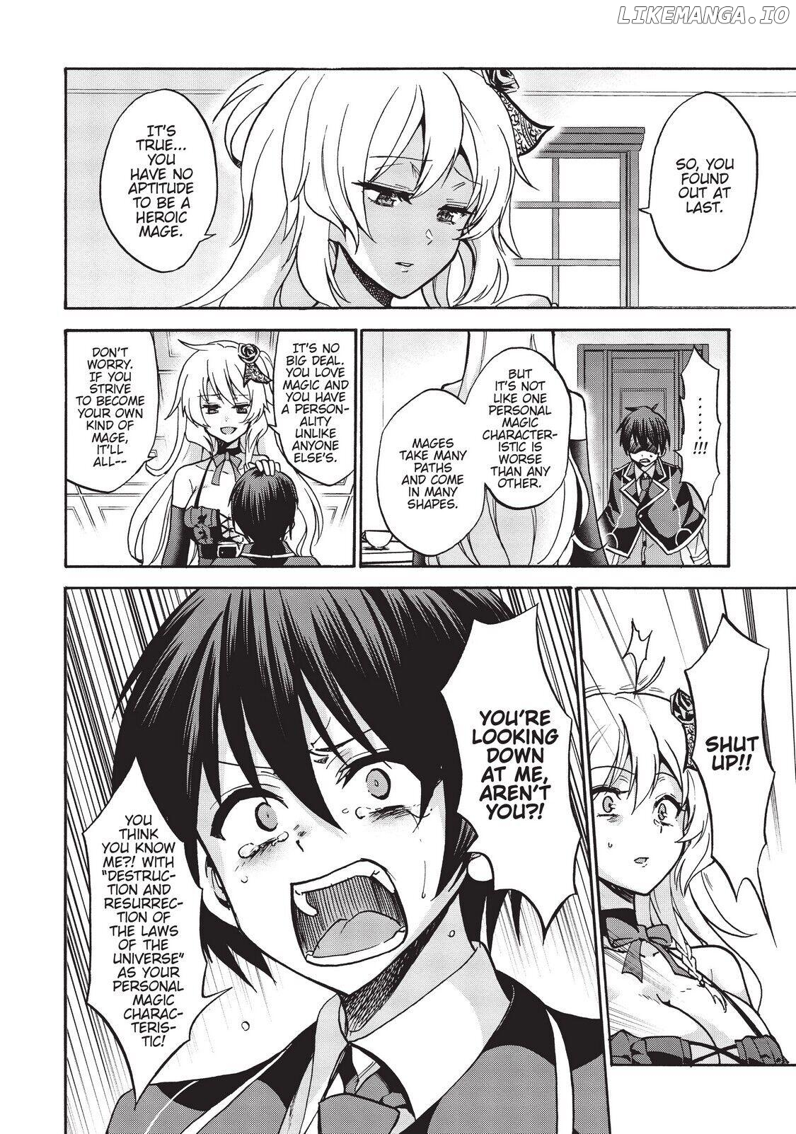 Roku De Nashi Majutsu Koushi To Kinki Kyouten chapter 52.5 - page 2
