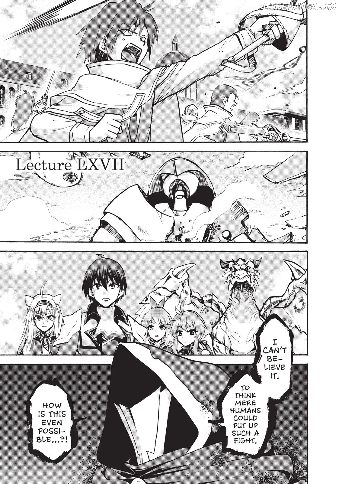 Roku De Nashi Majutsu Koushi To Kinki Kyouten chapter 67 - page 1