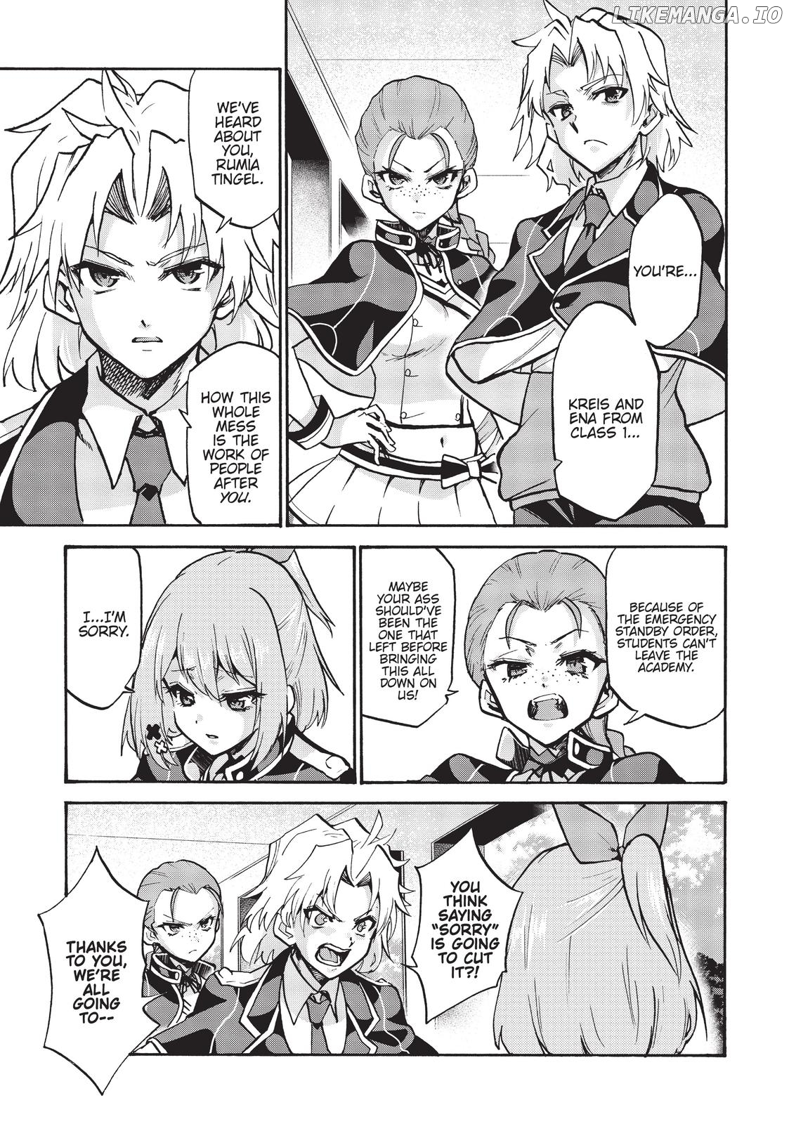 Roku De Nashi Majutsu Koushi To Kinki Kyouten chapter 64 - page 7