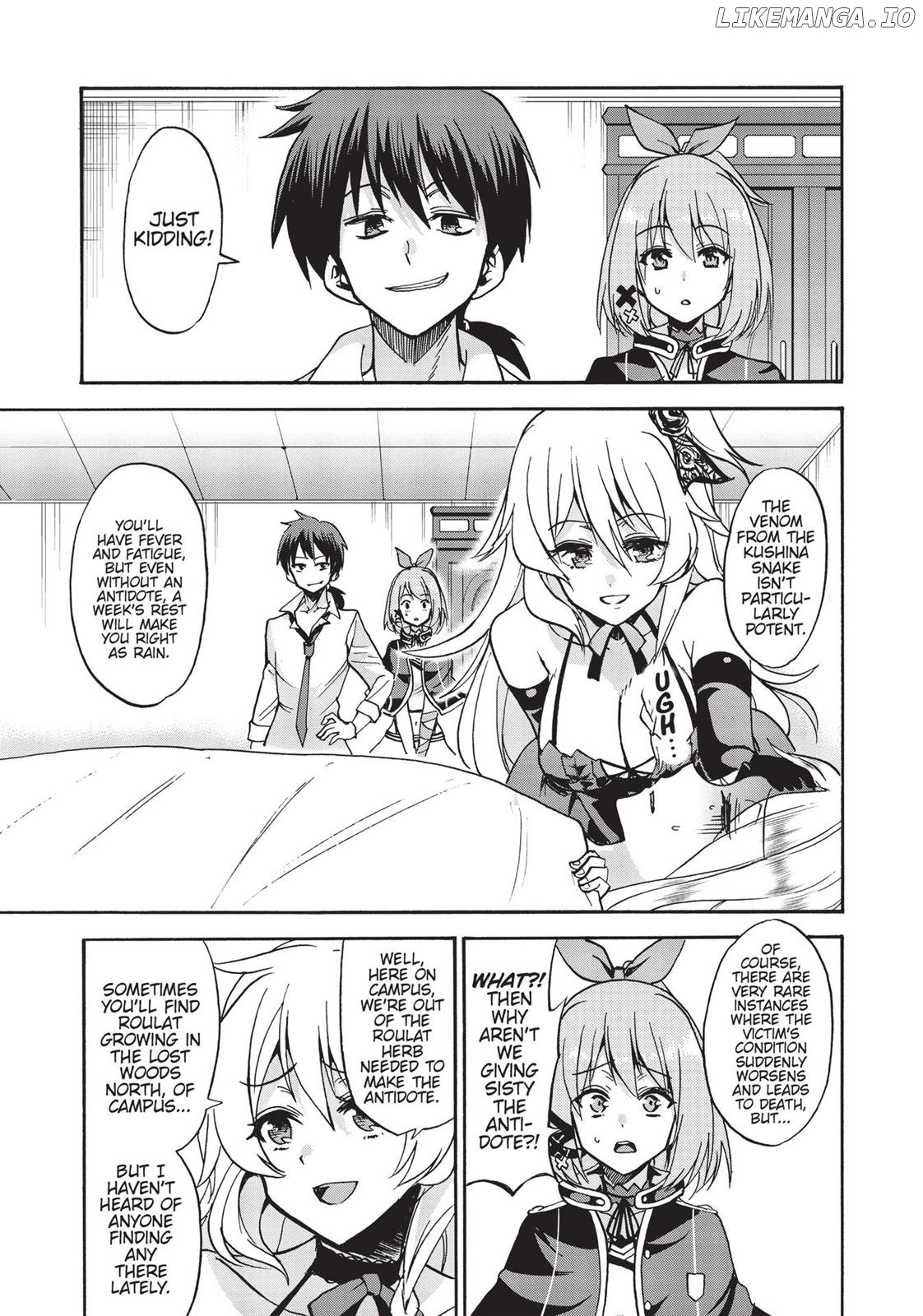 Roku De Nashi Majutsu Koushi To Kinki Kyouten chapter 36.5 - page 7