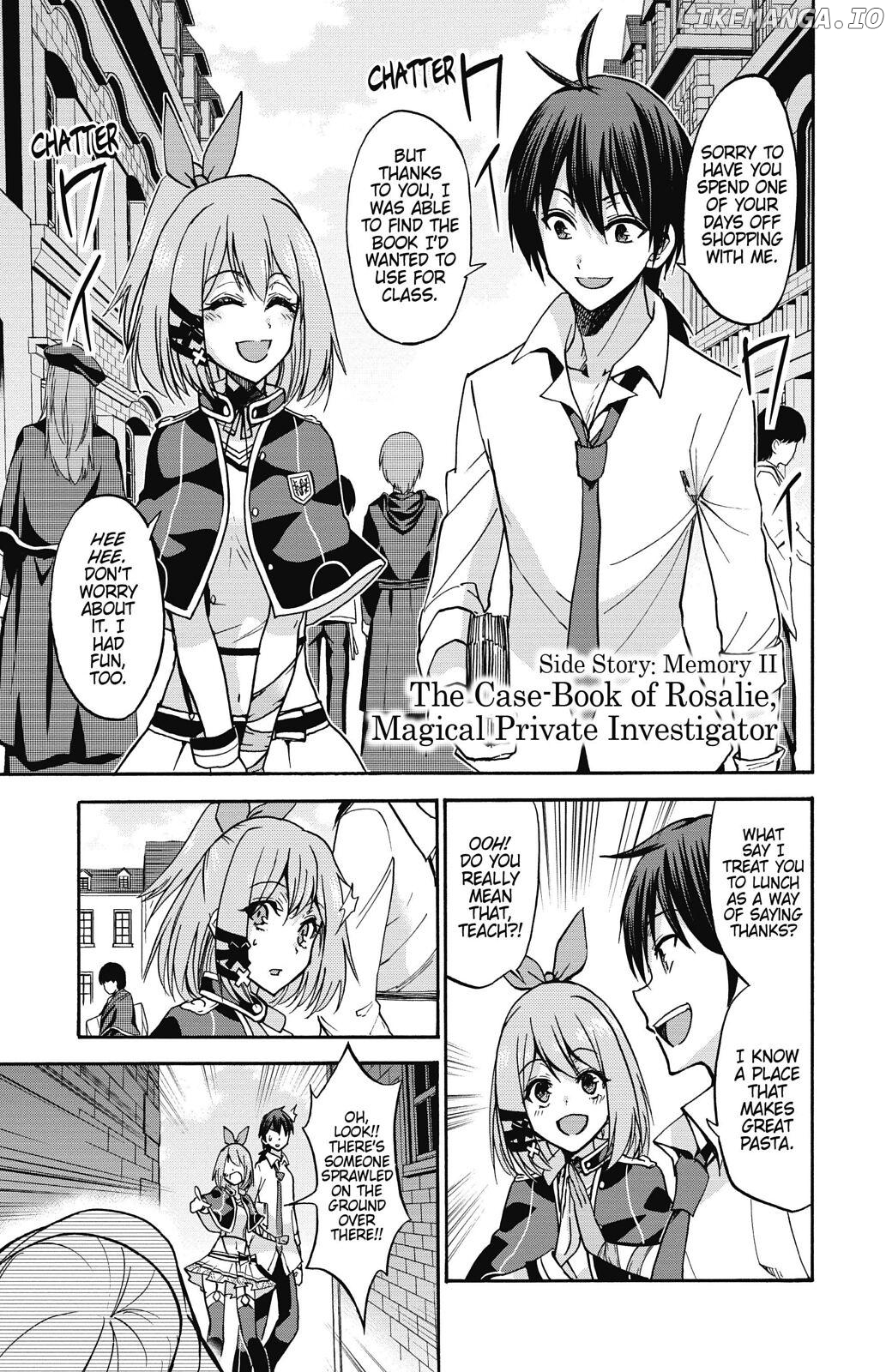 Roku De Nashi Majutsu Koushi To Kinki Kyouten chapter 40.5 - page 1