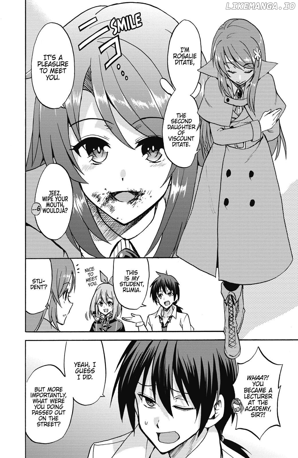 Roku De Nashi Majutsu Koushi To Kinki Kyouten chapter 40.5 - page 4