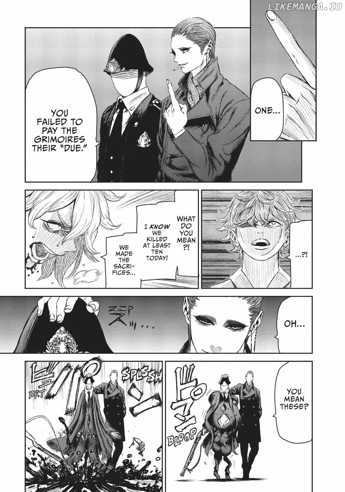 Majo to Yajuu (Satake Kousuke) chapter 5 - page 34