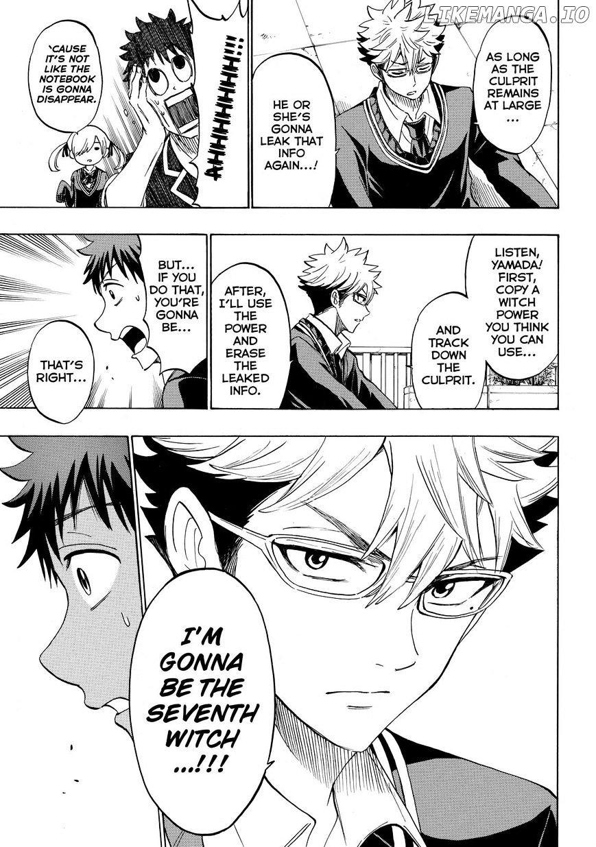 Yamada-kun to 7-nin no Majo Chapter 175 - page 19