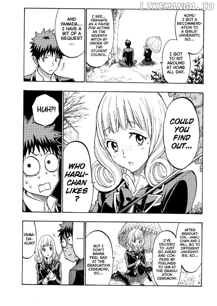 Yamada-kun to 7-nin no Majo Chapter 180 - page 16