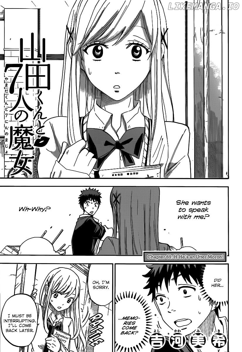 Yamada-kun to 7-nin no Majo Chapter 69 - page 1