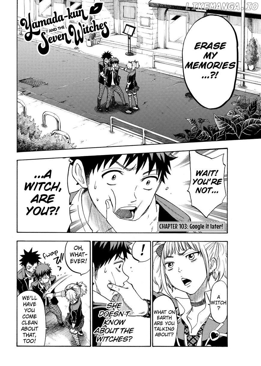 Yamada-kun to 7-nin no Majo Chapter 103 - page 2