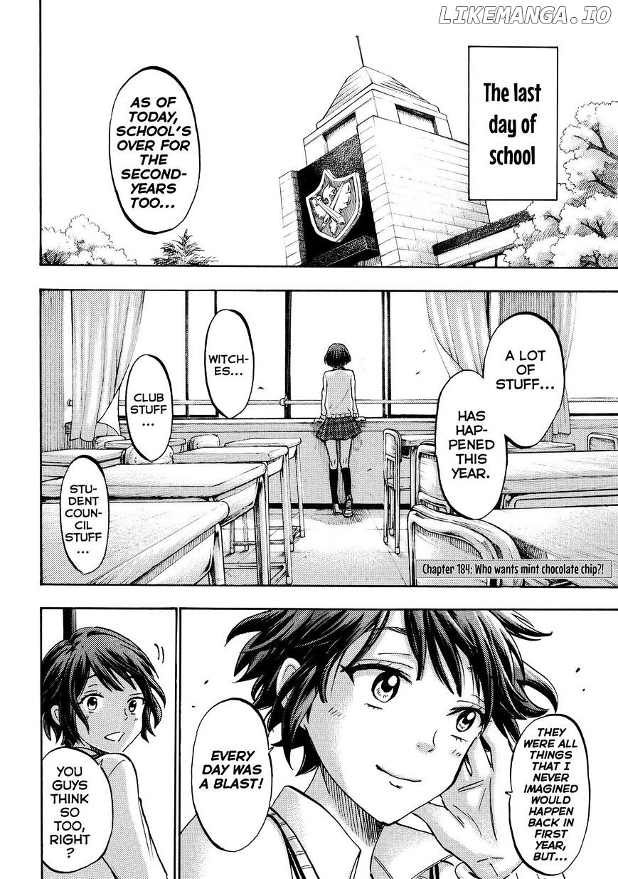 Yamada-kun to 7-nin no Majo Chapter 184 - page 2