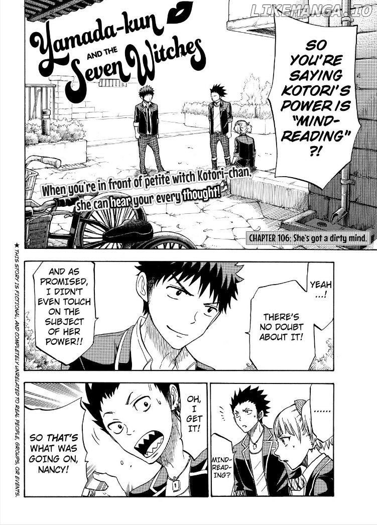 Yamada-kun to 7-nin no Majo Chapter 106 - page 2