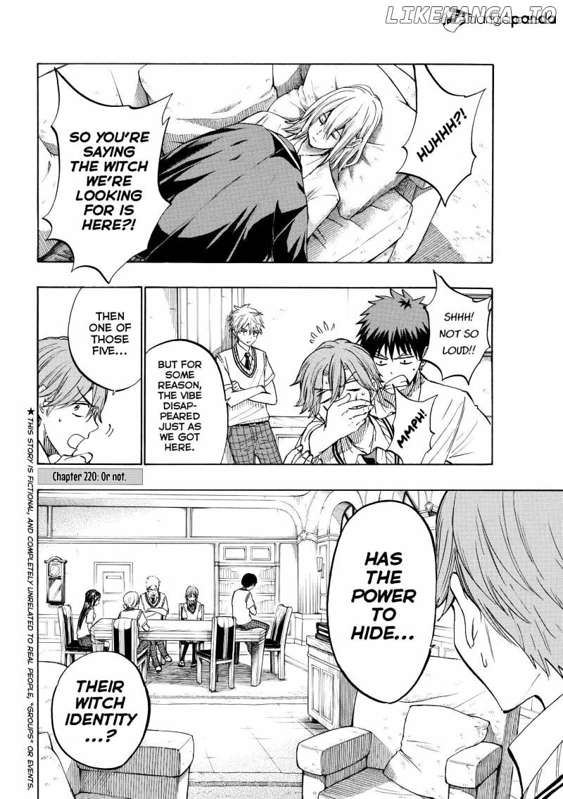 Yamada-kun to 7-nin no Majo Chapter 220 - page 2