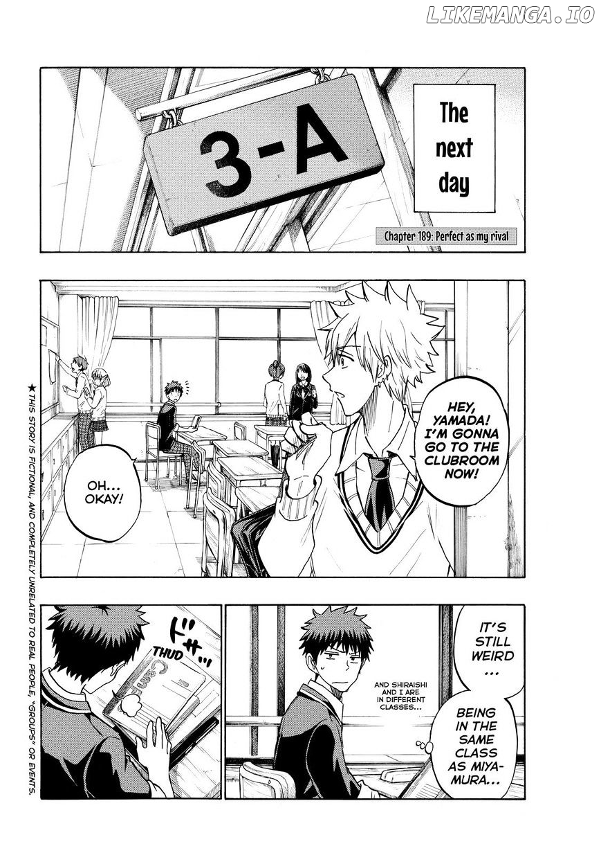 Yamada-kun to 7-nin no Majo Chapter 189 - page 2