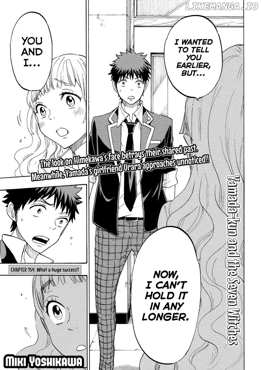 Yamada-kun to 7-nin no Majo Chapter 154 - page 2