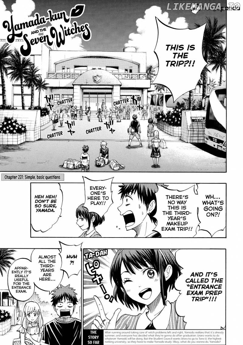 Yamada-kun to 7-nin no Majo Chapter 227 - page 1