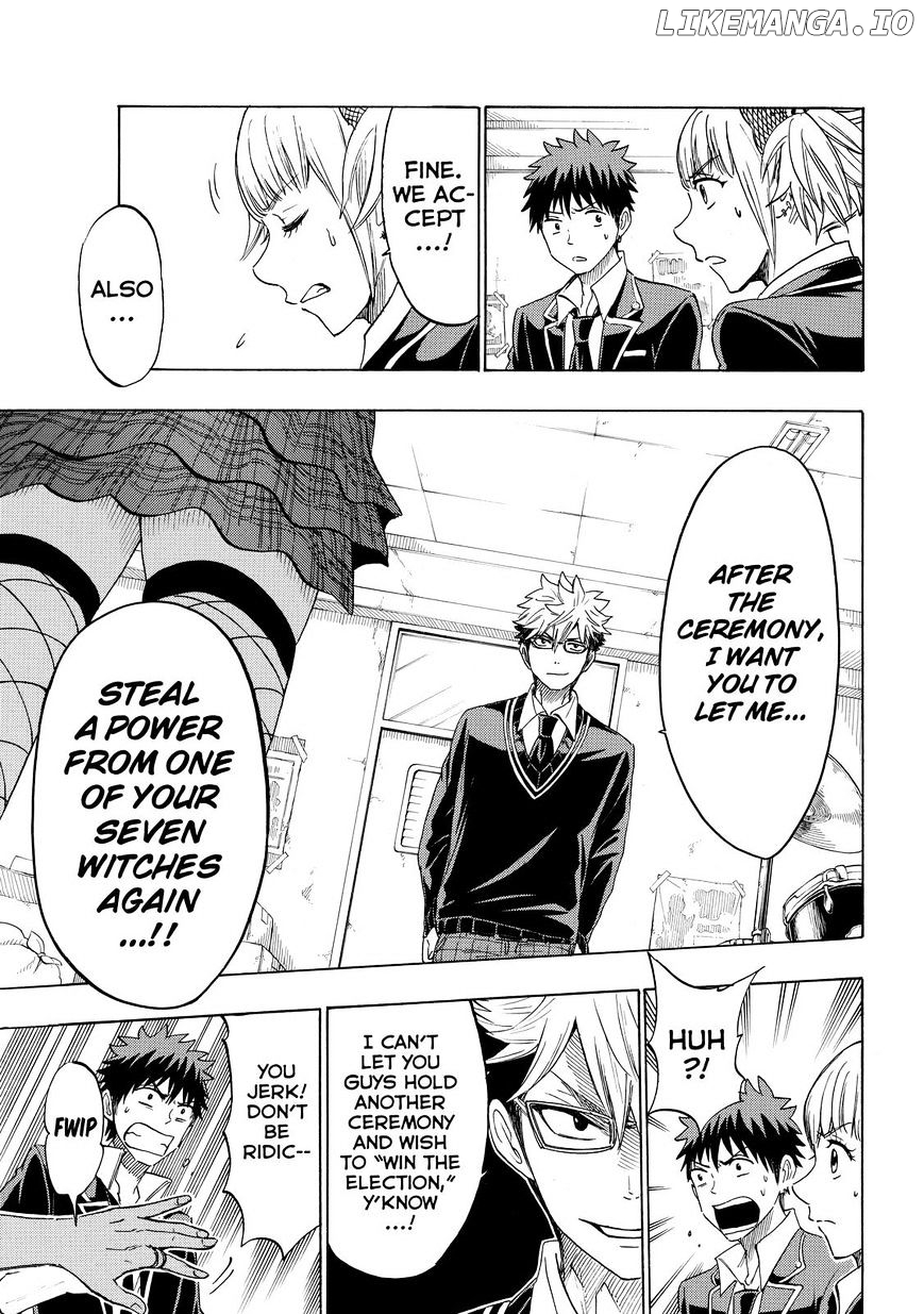 Yamada-kun to 7-nin no Majo Chapter 156 - page 13