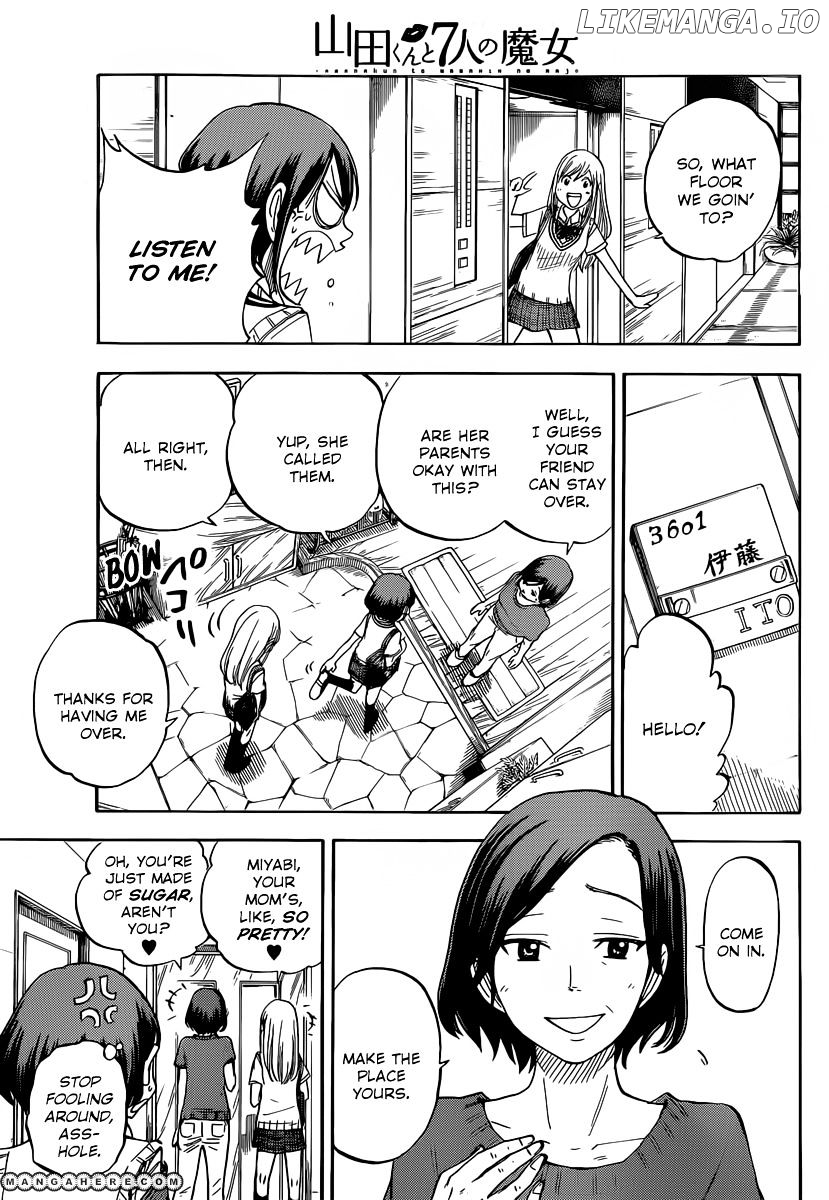 Yamada-kun to 7-nin no Majo Chapter 49.1 - page 8