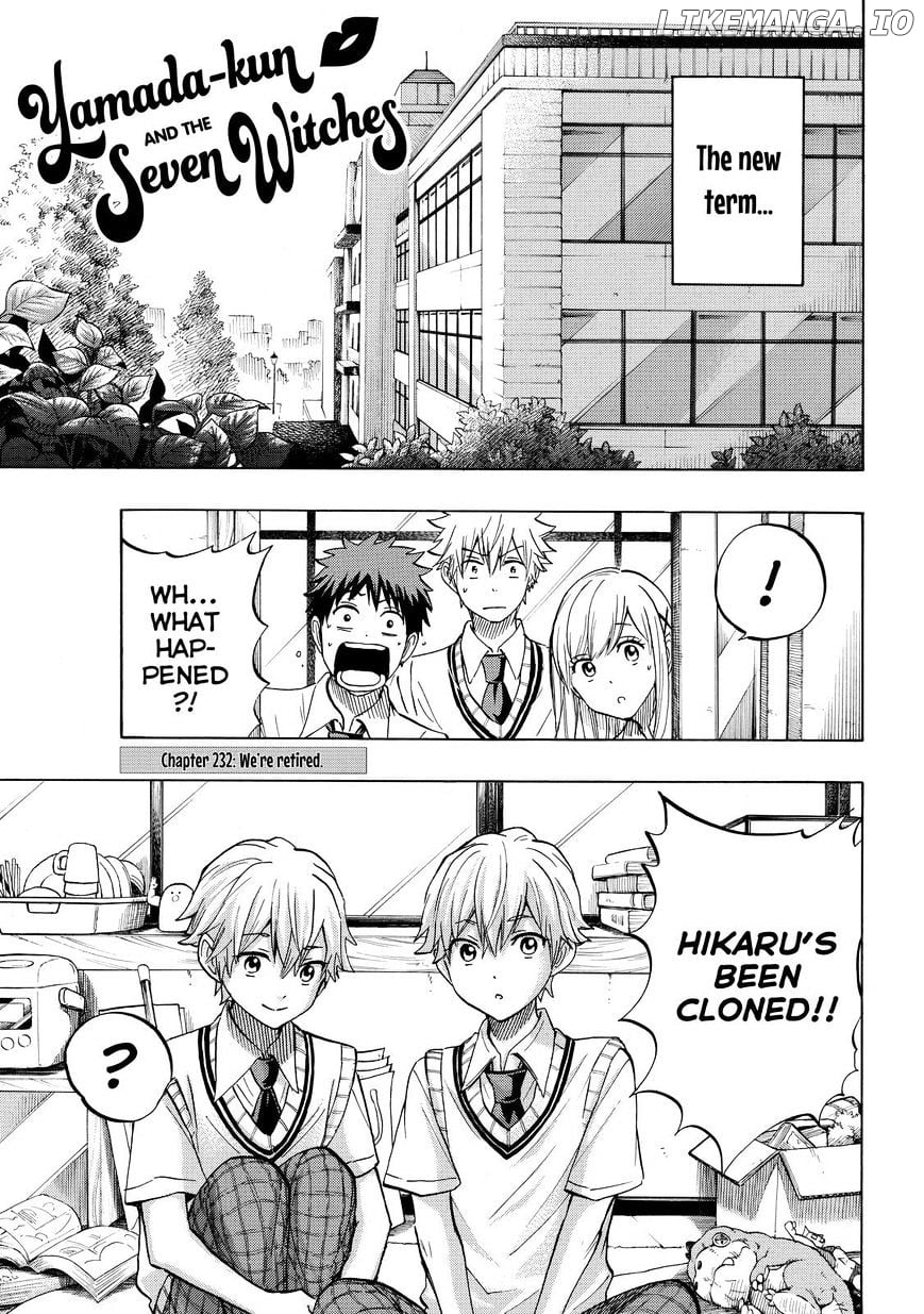 Yamada-kun to 7-nin no Majo Chapter 232 - page 1