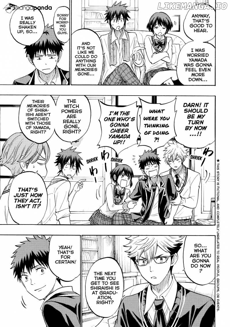 Yamada-kun to 7-nin no Majo Chapter 238 - page 3
