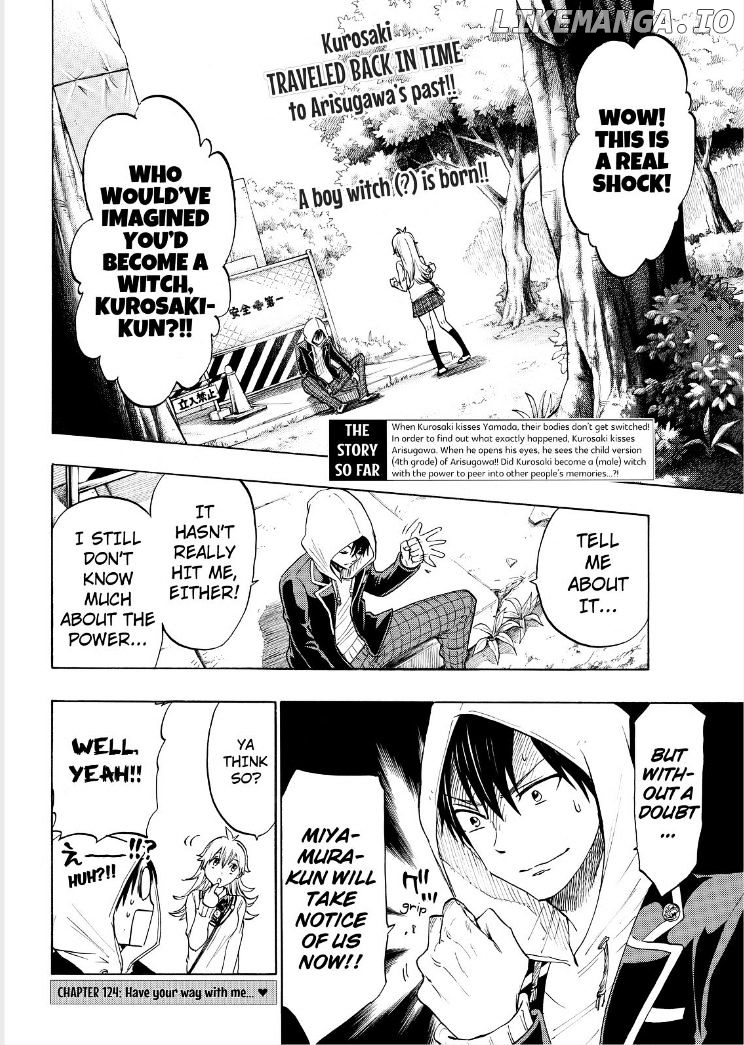 Yamada-kun to 7-nin no Majo Chapter 124 - page 2