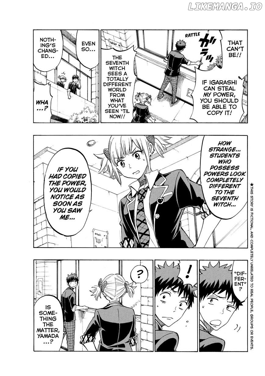 Yamada-kun to 7-nin no Majo Chapter 166 - page 3