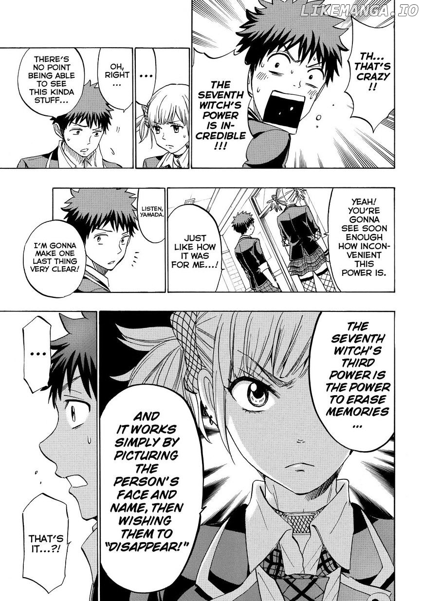 Yamada-kun to 7-nin no Majo Chapter 166 - page 9
