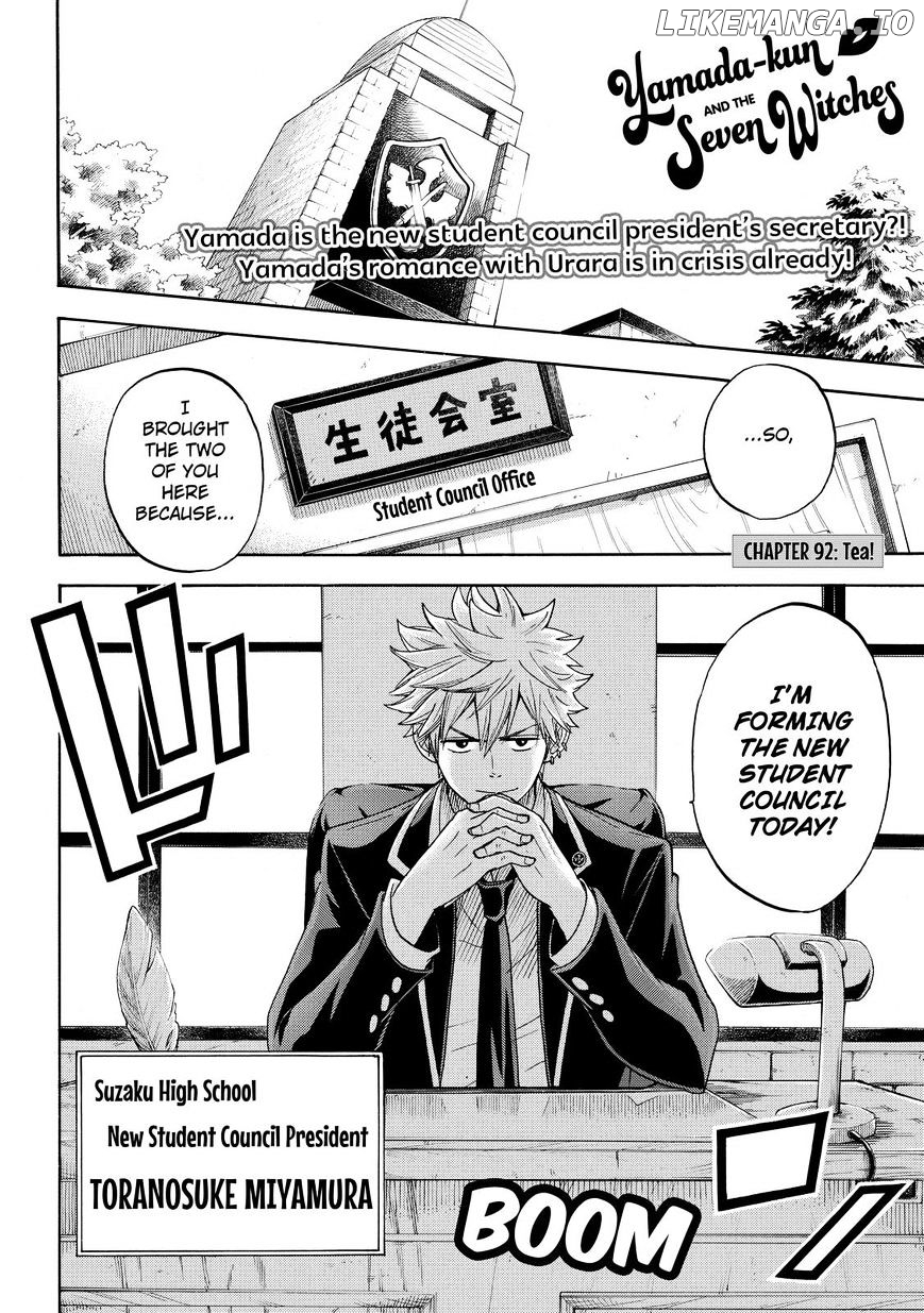 Yamada-kun to 7-nin no Majo Chapter 92 - page 2