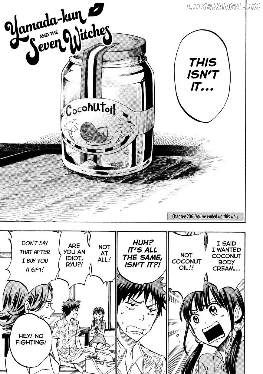 Yamada-kun to 7-nin no Majo Chapter 206 - page 1