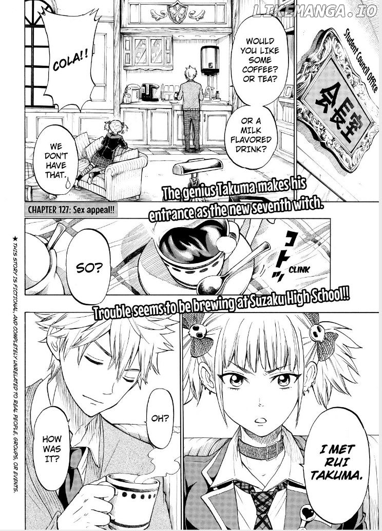 Yamada-kun to 7-nin no Majo Chapter 127 - page 2