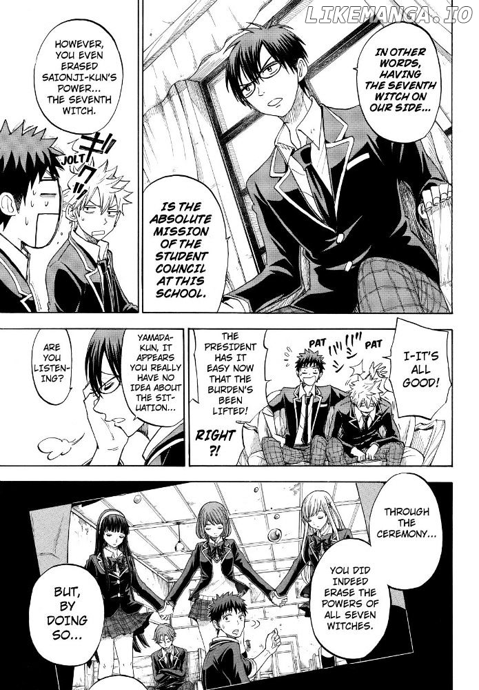 Yamada-kun to 7-nin no Majo Chapter 95 - page 23