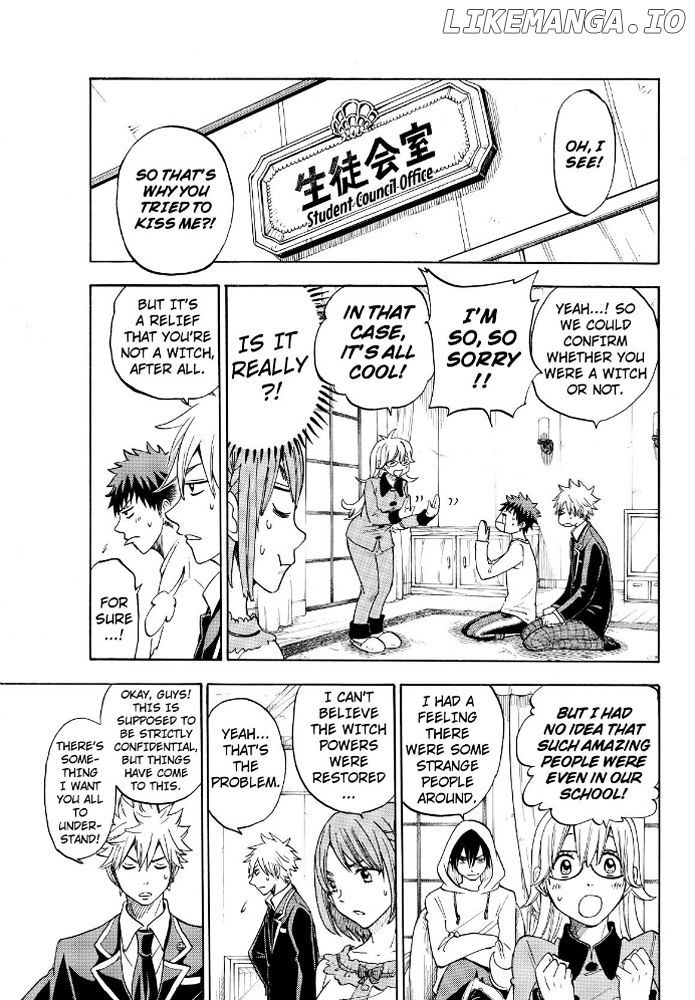 Yamada-kun to 7-nin no Majo Chapter 95 - page 35
