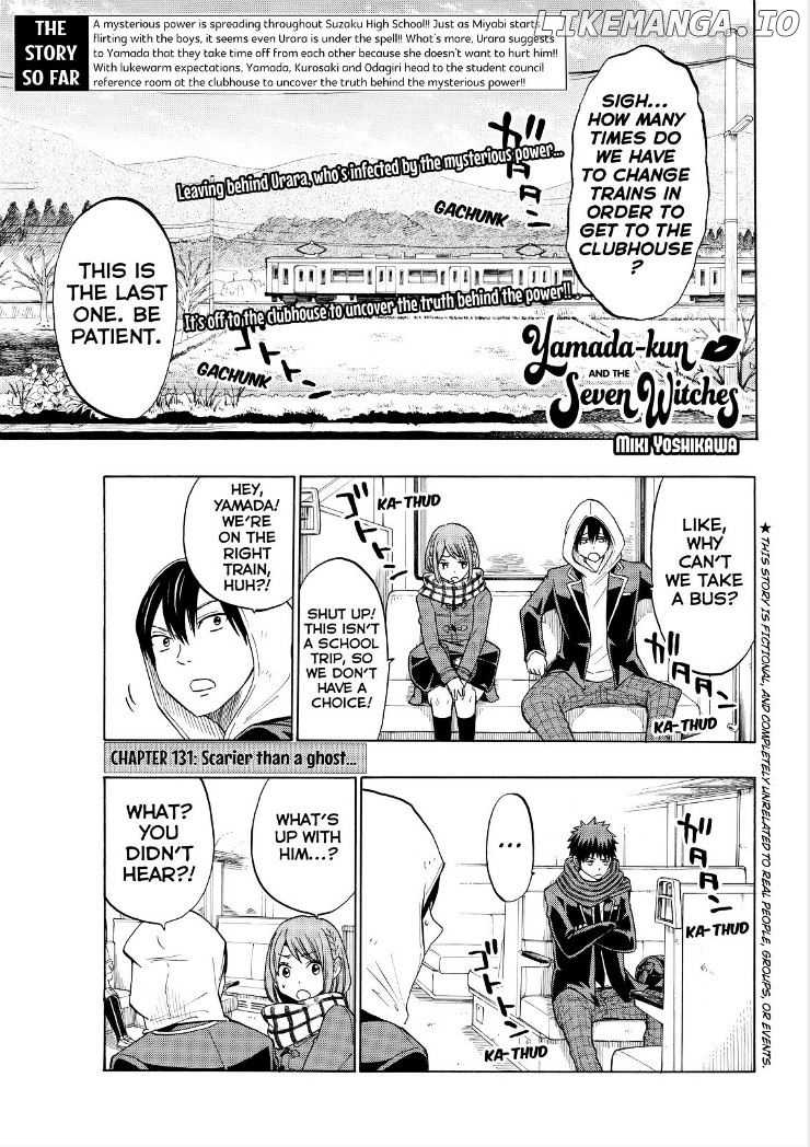 Yamada-kun to 7-nin no Majo Chapter 131 - page 1