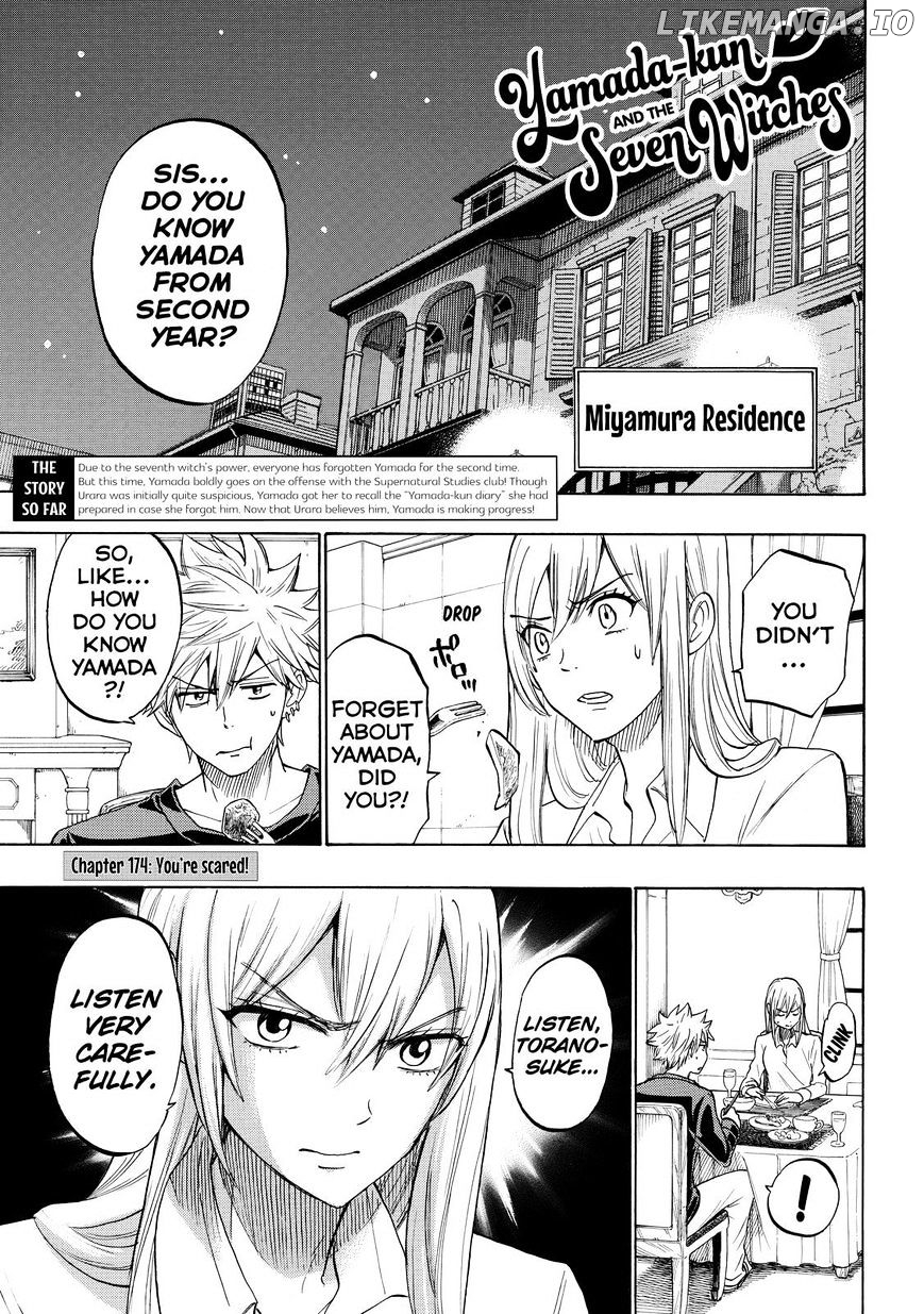 Yamada-kun to 7-nin no Majo Chapter 174 - page 1