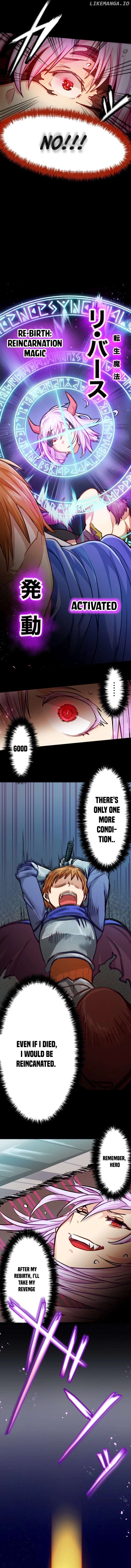 Haiboku Maou ~Yuusha no Musume ni Tensei Shite Fukushuu~ Chapter 1 - page 8