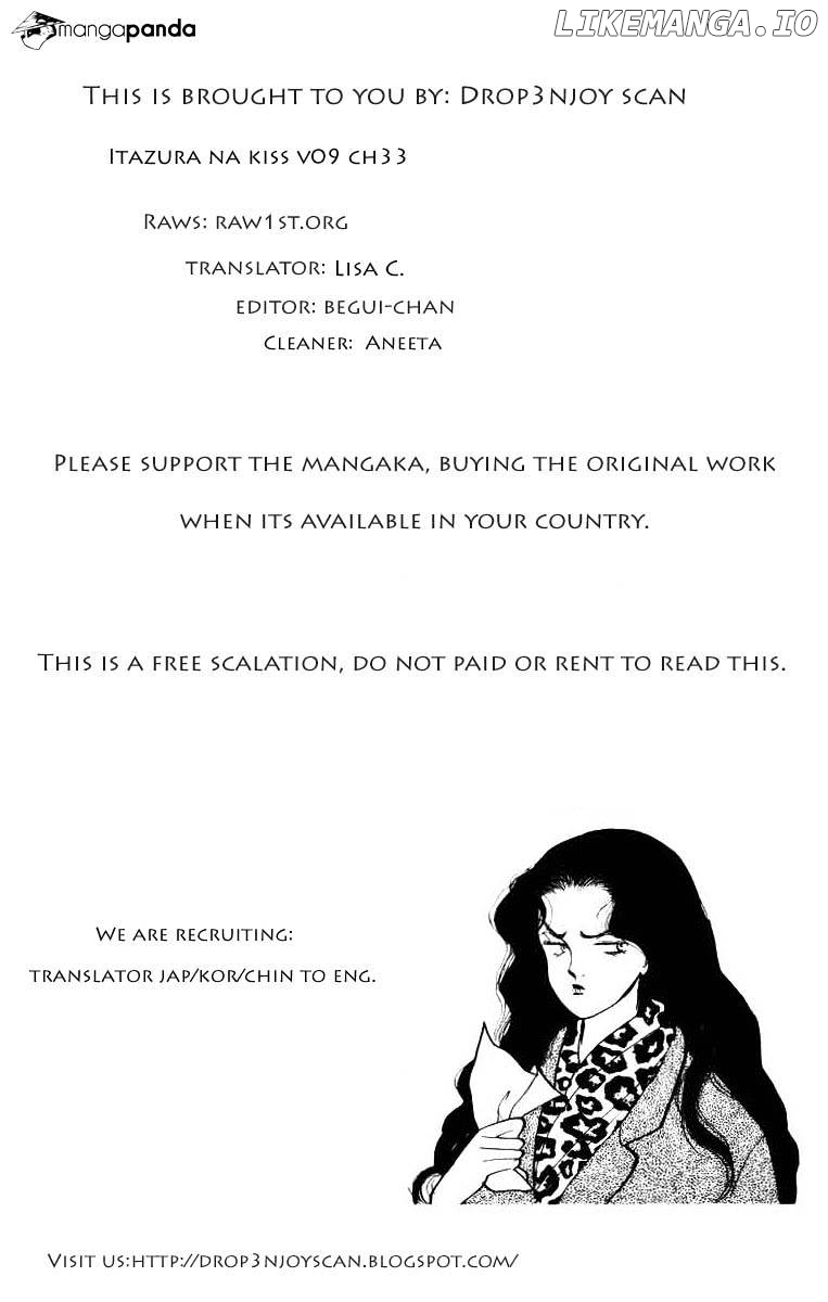 Itazura na Kiss chapter 33 - page 1