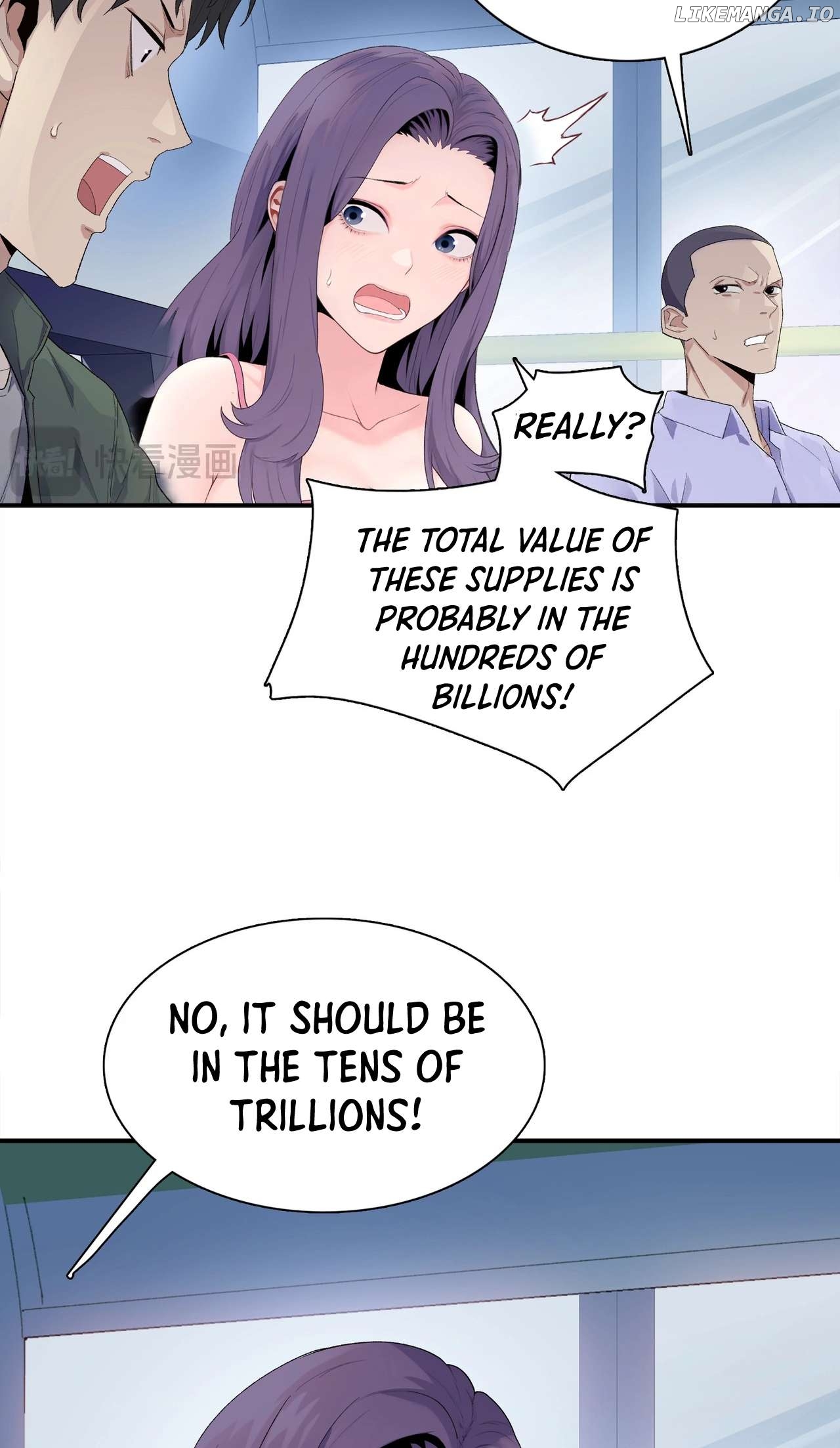 The doomsday ruthless man: hoarding trillions of supplies at the beginning Chapter 1 - page 7