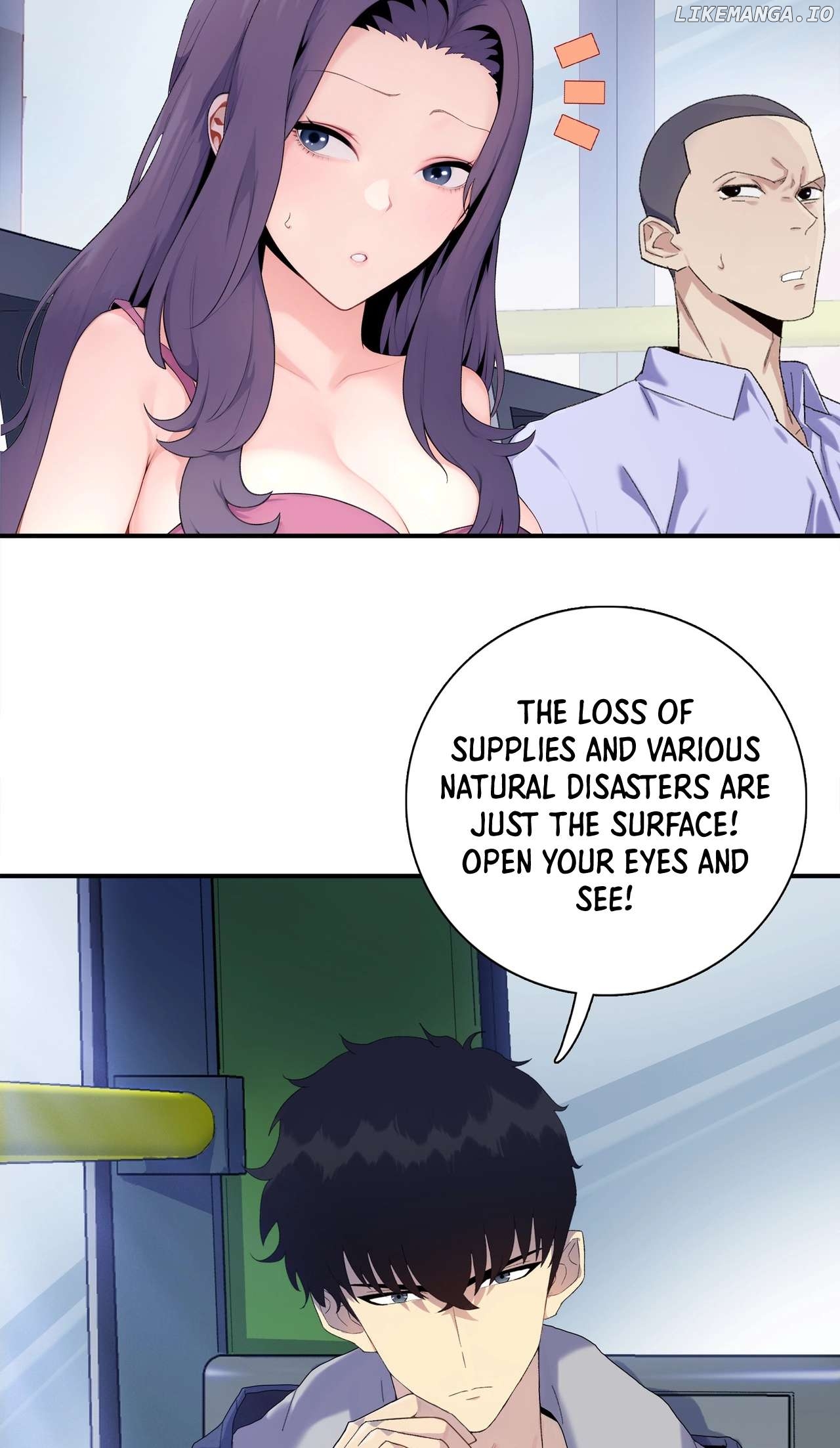 The doomsday ruthless man: hoarding trillions of supplies at the beginning Chapter 1 - page 8