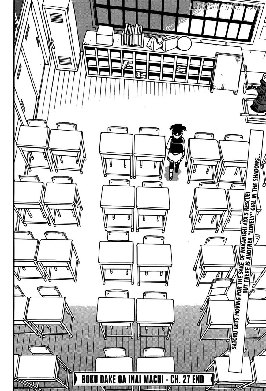Boku dake ga Inai Machi chapter 27 - page 30