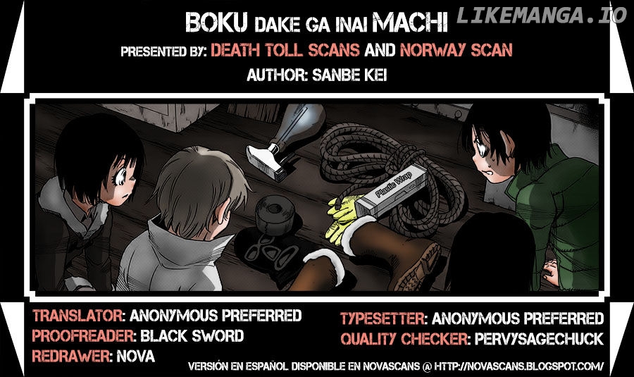 Boku dake ga Inai Machi chapter 37 - page 1