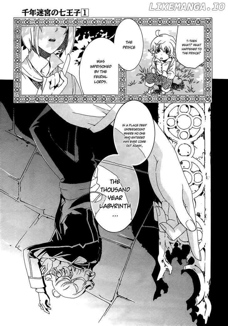 Sennen Meikyuu No Nana Ouji chapter 1 - page 8