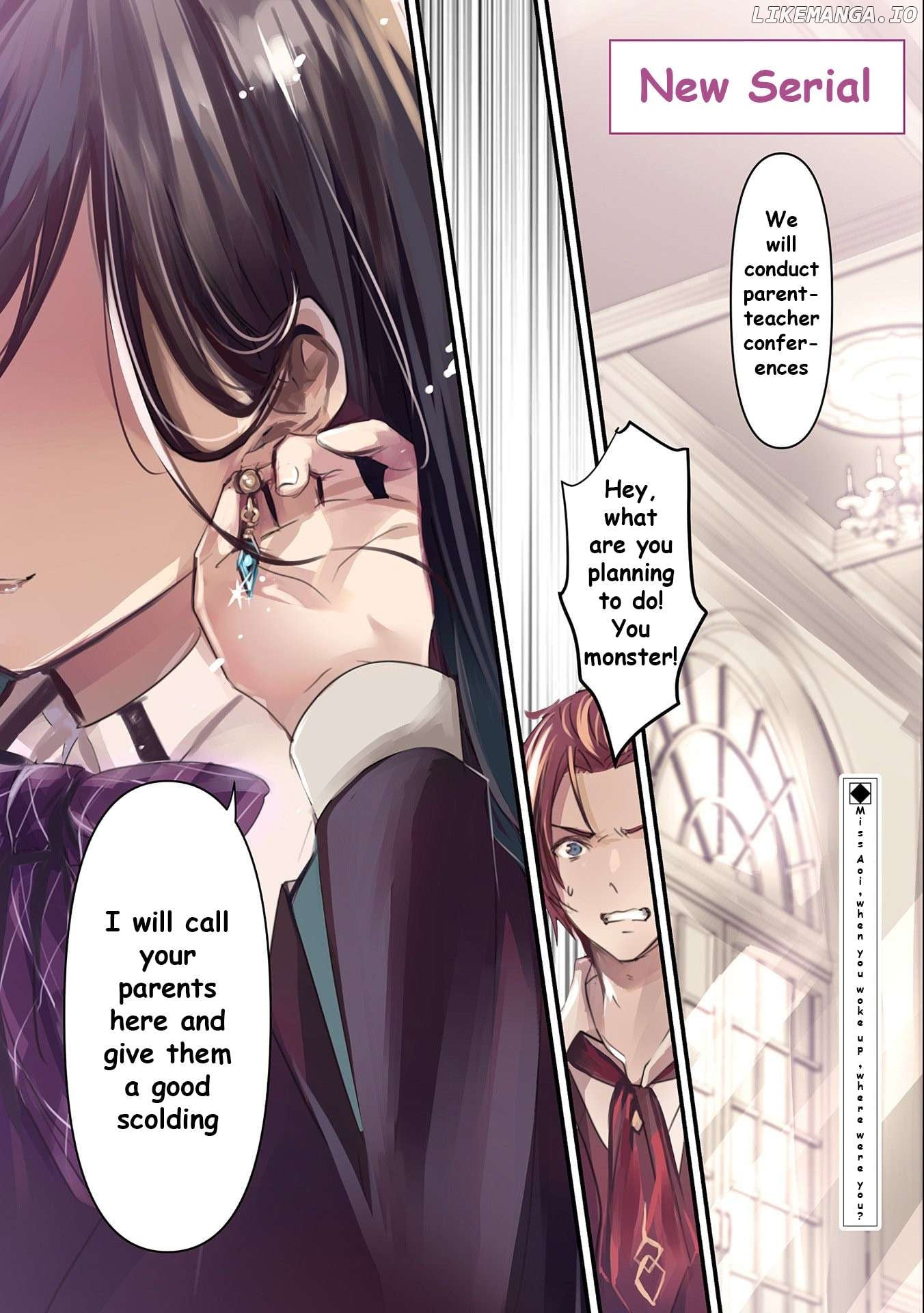 Isekai Teni shite Kyoushi ni natta ga, Majo to Osorerareteiru Ken - Aoi-sensei no Gakuen Funtou Nisshi Chapter 1 - page 2