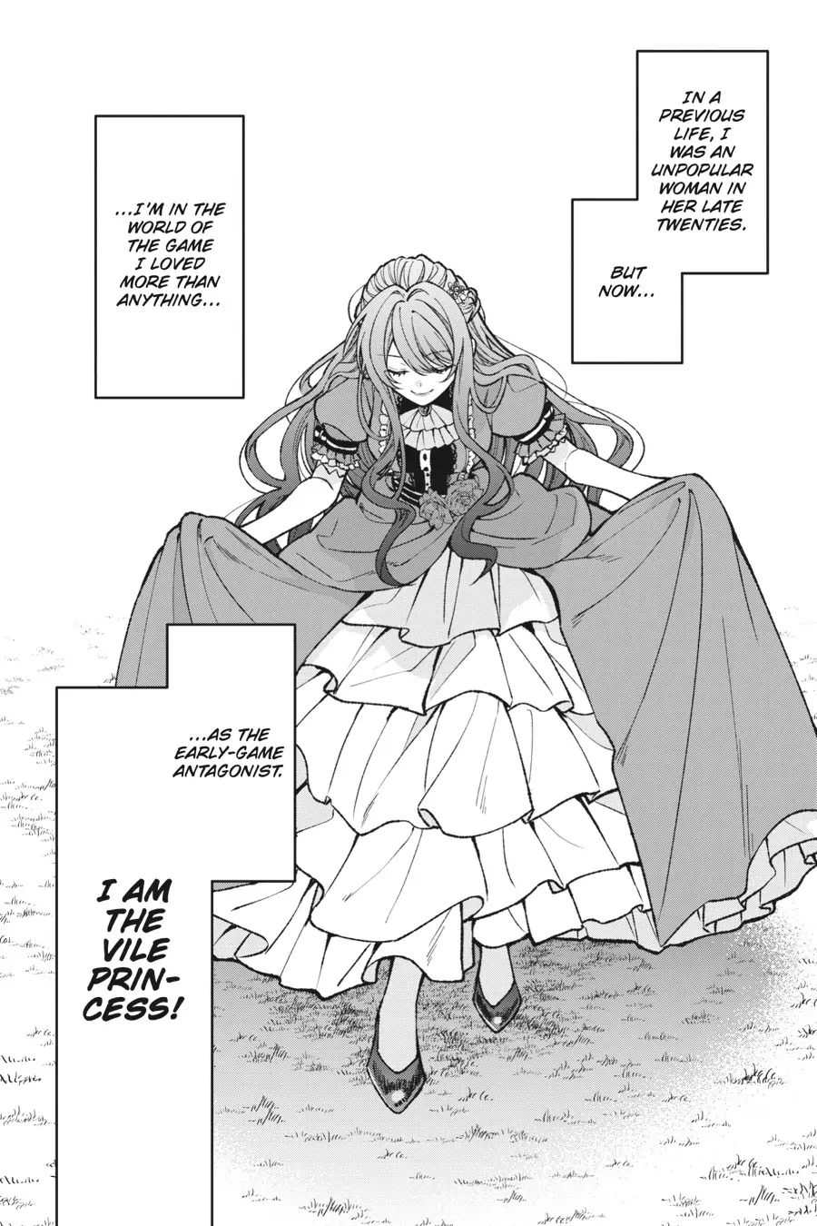 Akuyaku Reijou wa Kyou mo Karei ni Anyaku suru Tsuihougo mo oshi no Tame ni Akutou to Shite Shien Shimasu! Chapter 0.1 - page 28