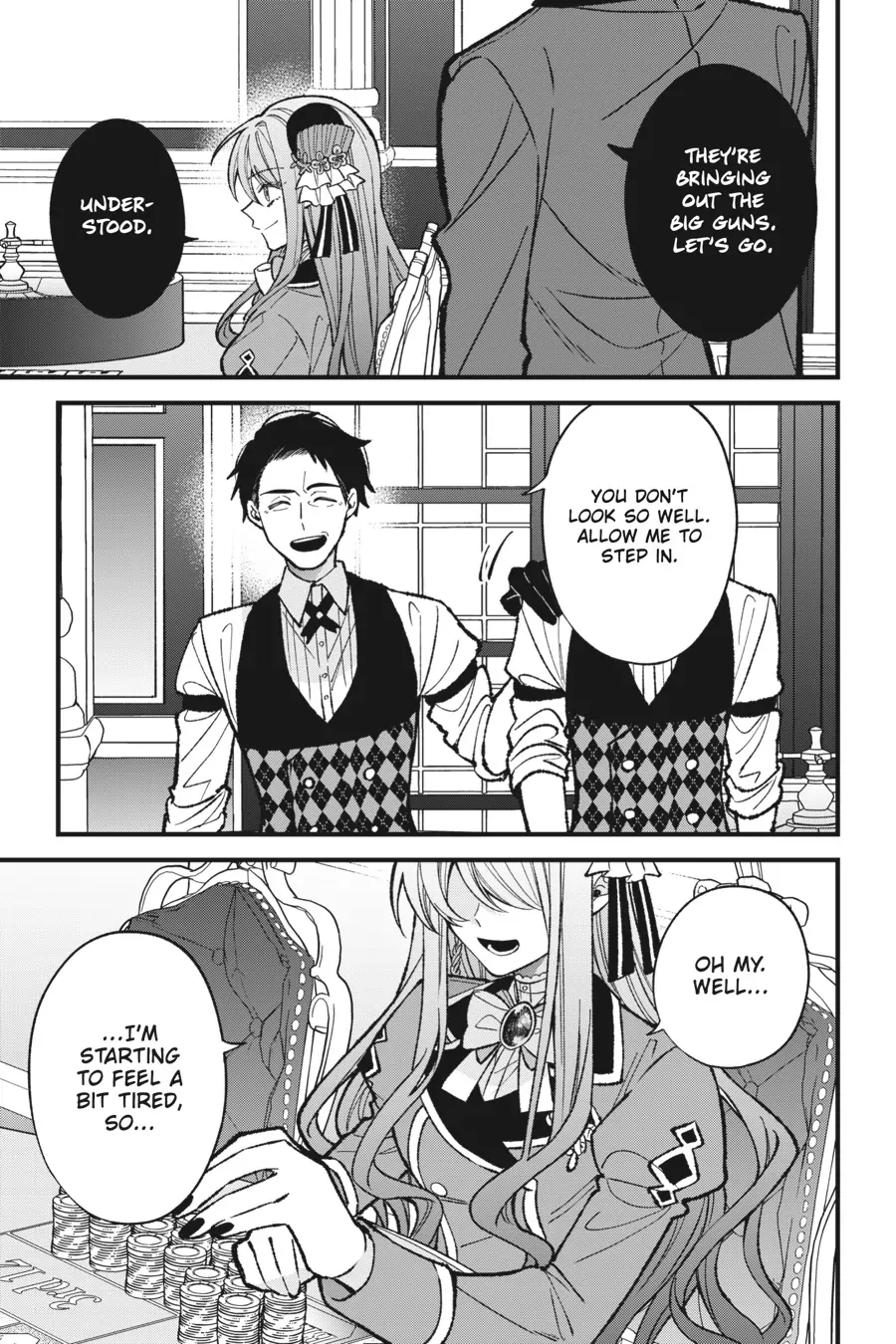 Akuyaku Reijou wa Kyou mo Karei ni Anyaku suru Tsuihougo mo oshi no Tame ni Akutou to Shite Shien Shimasu! Chapter 3 - page 31