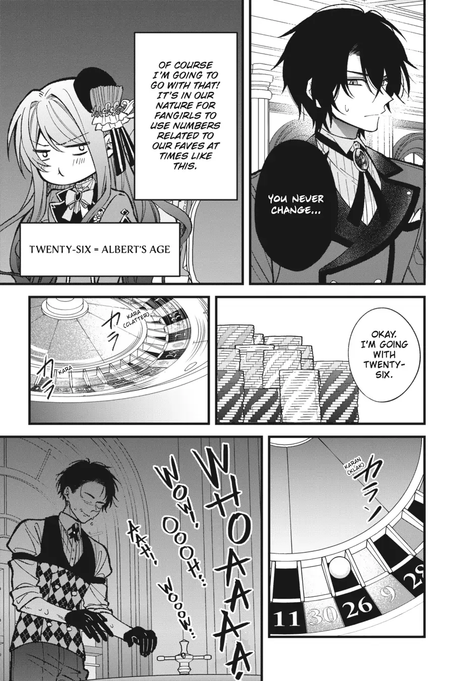 Akuyaku Reijou wa Kyou mo Karei ni Anyaku suru Tsuihougo mo oshi no Tame ni Akutou to Shite Shien Shimasu! Chapter 3 - page 35