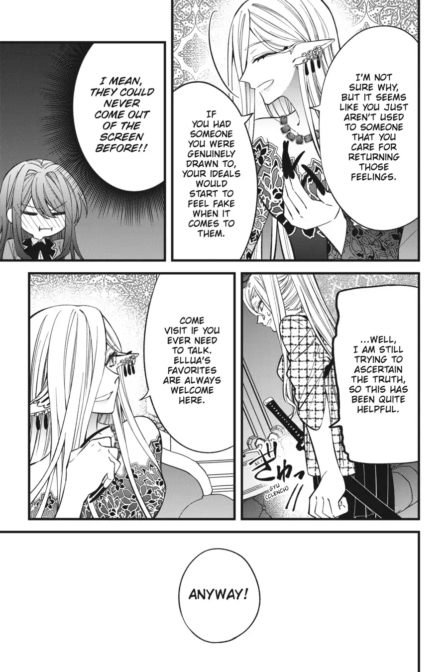 Akuyaku Reijou wa Kyou mo Karei ni Anyaku suru Tsuihougo mo oshi no Tame ni Akutou to Shite Shien Shimasu! Chapter 5 - page 21