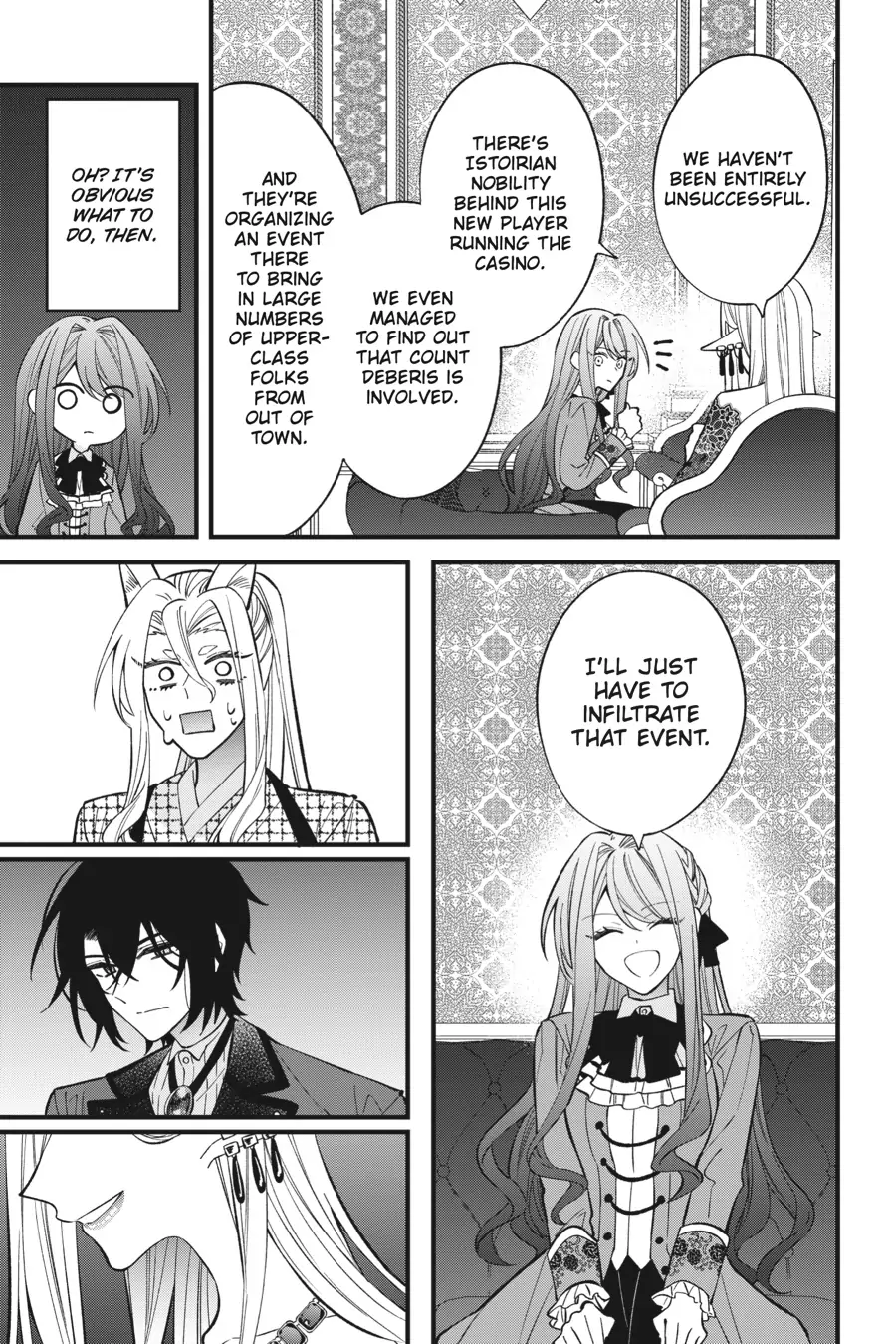 Akuyaku Reijou wa Kyou mo Karei ni Anyaku suru Tsuihougo mo oshi no Tame ni Akutou to Shite Shien Shimasu! Chapter 5 - page 31